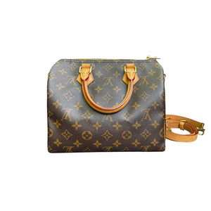 Speedy Bandouliere 25 Monogram Brown GHW