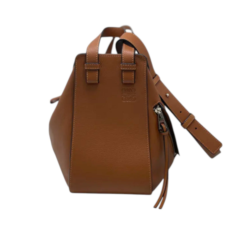 Hammock Small Calfskin Shoulder Tan SHW