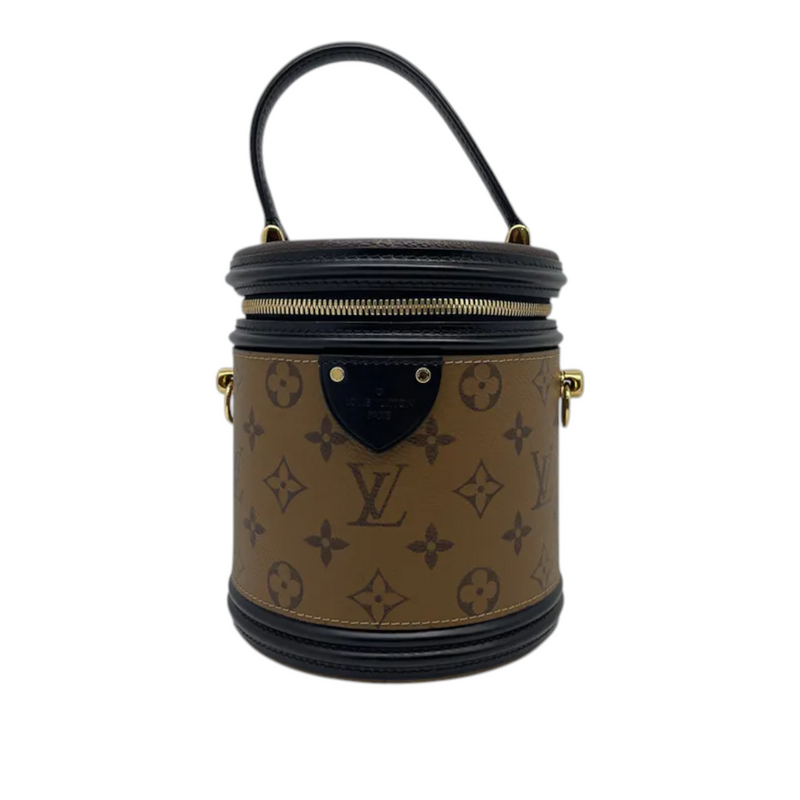 Cannes Vanity Reverse Monogram Brown GHW