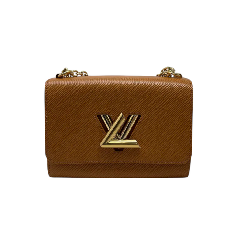 Twist MM Shoulder Epi Leather Gold GHW