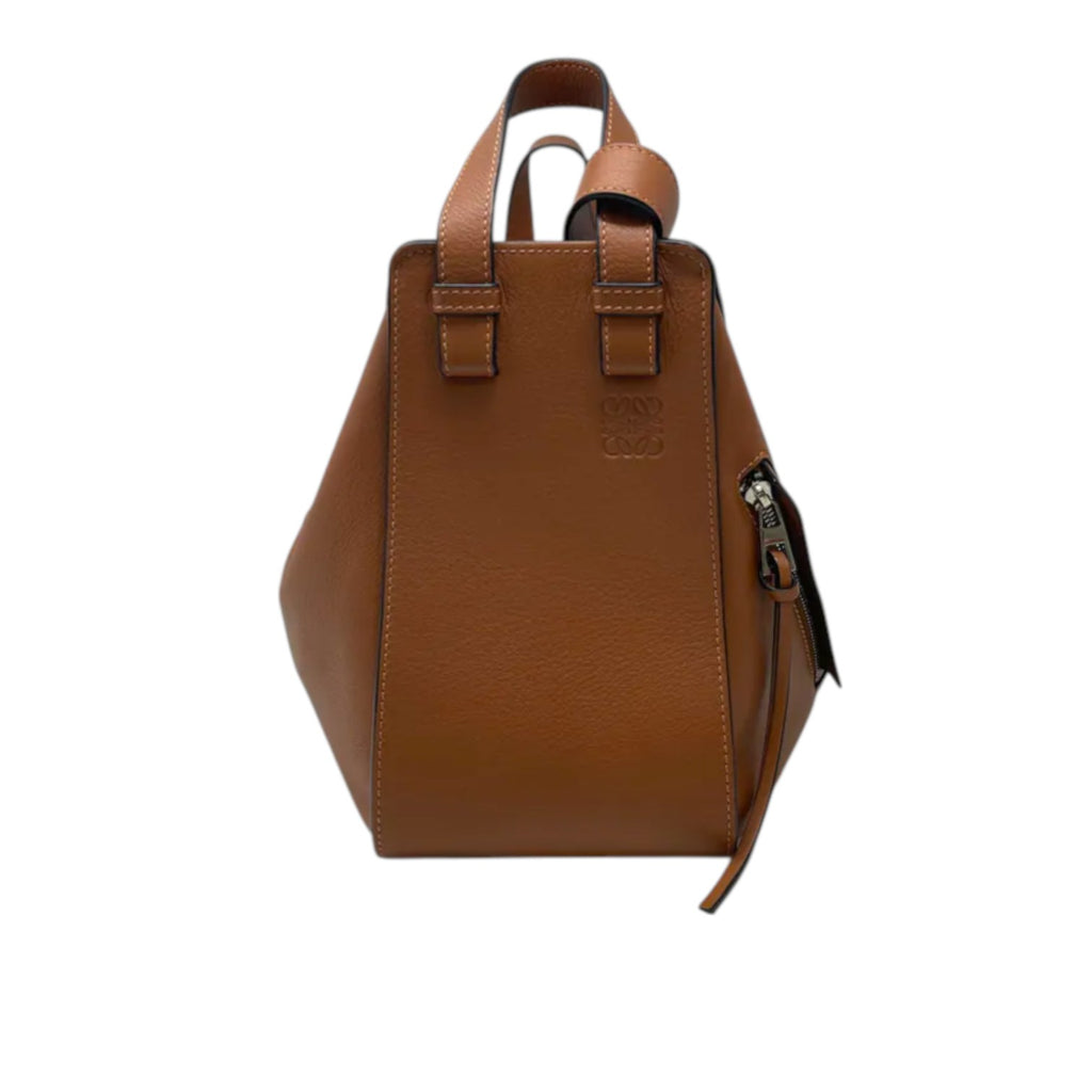 Hammock Small Calfskin Shoulder Tan SHW