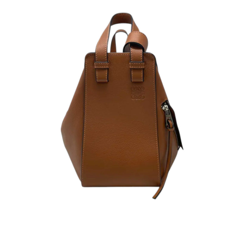 Hammock Small Calfskin Shoulder Tan SHW