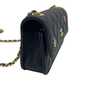 Chanel Coco Casino Flap With Chain Caviar Quilted Black GHW