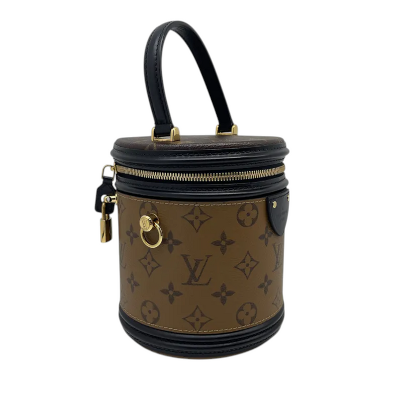 Cannes Vanity Reverse Monogram Brown GHW