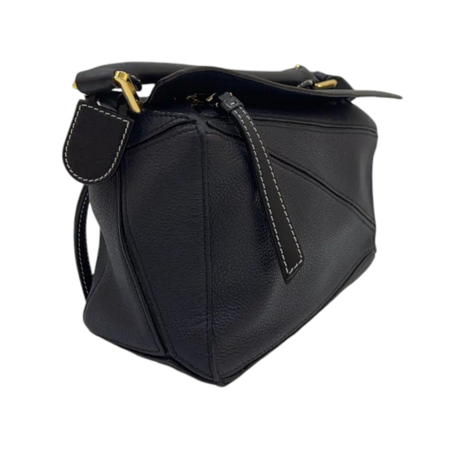 Loewe Puzzle Small Crossbody Calfskin Midnight Blue GHW – Bag Religion