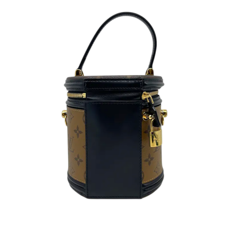 Cannes Vanity Reverse Monogram Brown GHW