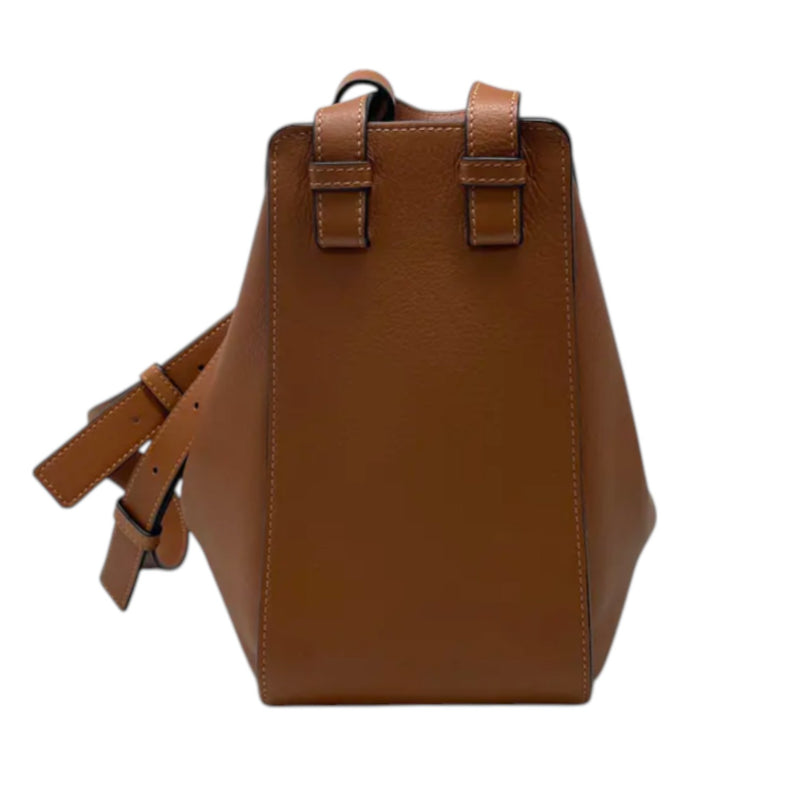Hammock Small Calfskin Shoulder Tan SHW