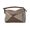 Puzzle Bag Small Calfskin Suede Blush GHW