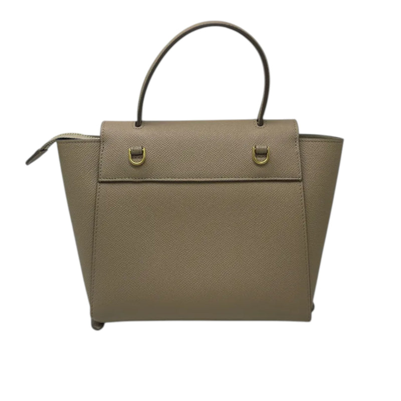 Nano Belt Grained Calfskin Beige GHW