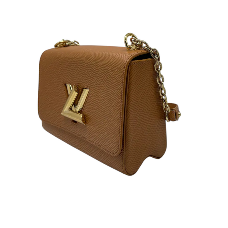 Twist MM Shoulder Epi Leather Gold GHW