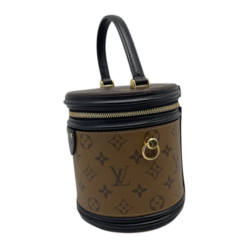 Cannes Vanity Reverse Monogram Brown GHW
