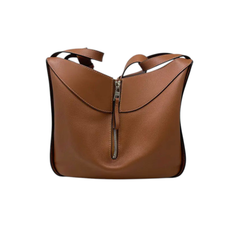 Hammock Small Calfskin Shoulder Tan SHW