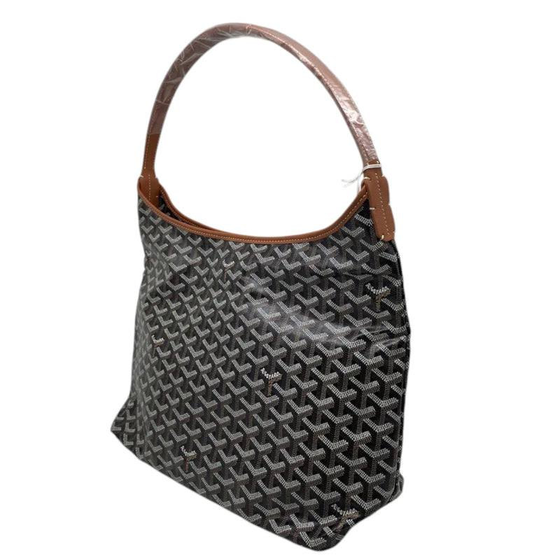Boheme Hobo Goyardine Black Brown SHW