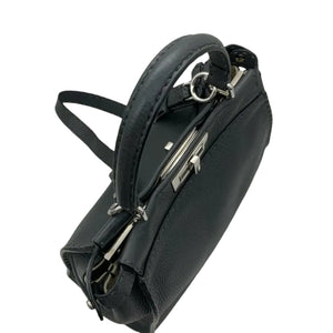 Cuoio Romano Selleria Bi-Color Medium Peekaboo Black SHW