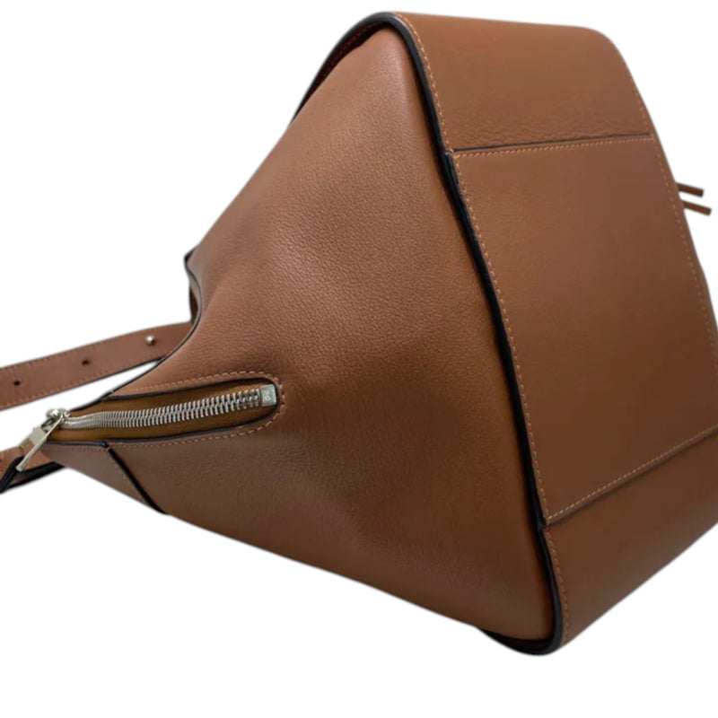 Hammock Small Calfskin Shoulder Tan SHW