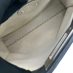 Cuoio Romano Selleria Bi-Color Medium Peekaboo Black SHW