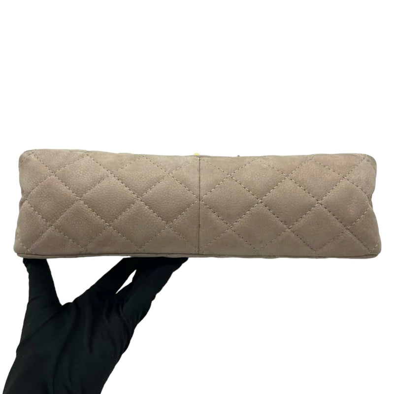 2.55 Reissue 226 Flap Suede Calfskin Beige GHW