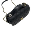 Business Affinity Flap Small Caviar Quilted Black LGHW