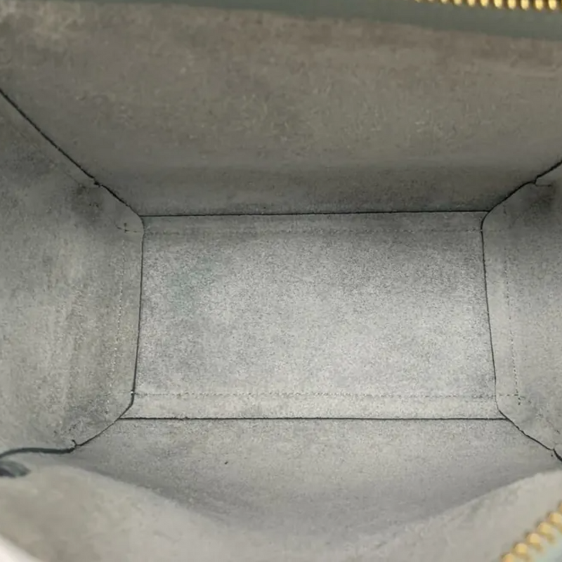 Grained Calfskin Nano Belt Bag Storm GHW