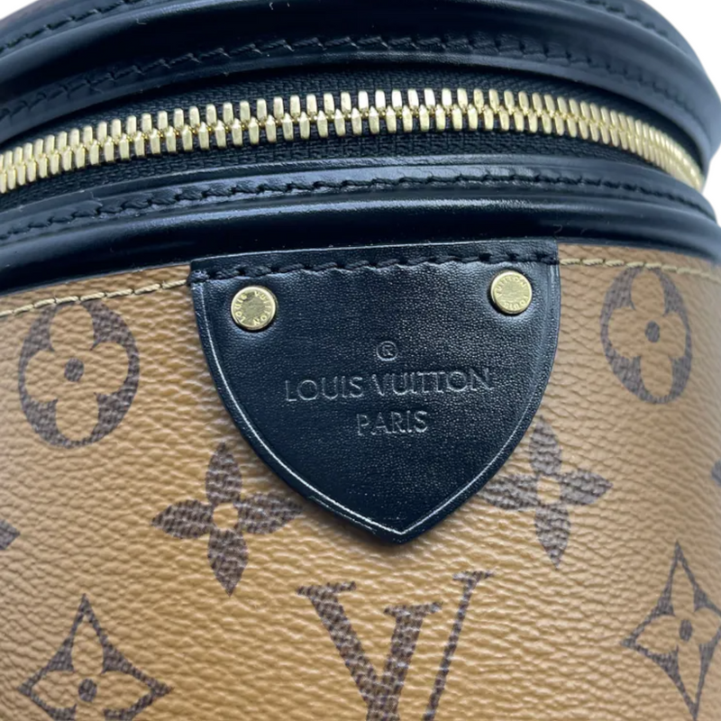 Cannes Vanity Reverse Monogram Brown GHW