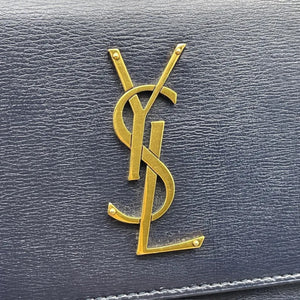 Sunset Medium Calfskin Monogram Navy GHW