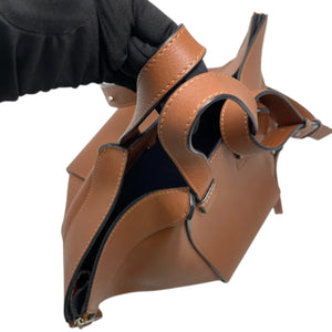 Hammock Small Calfskin Shoulder Tan SHW