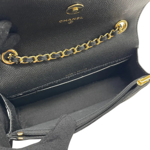 Chanel Coco Casino Flap With Chain Caviar Quilted Black GHW