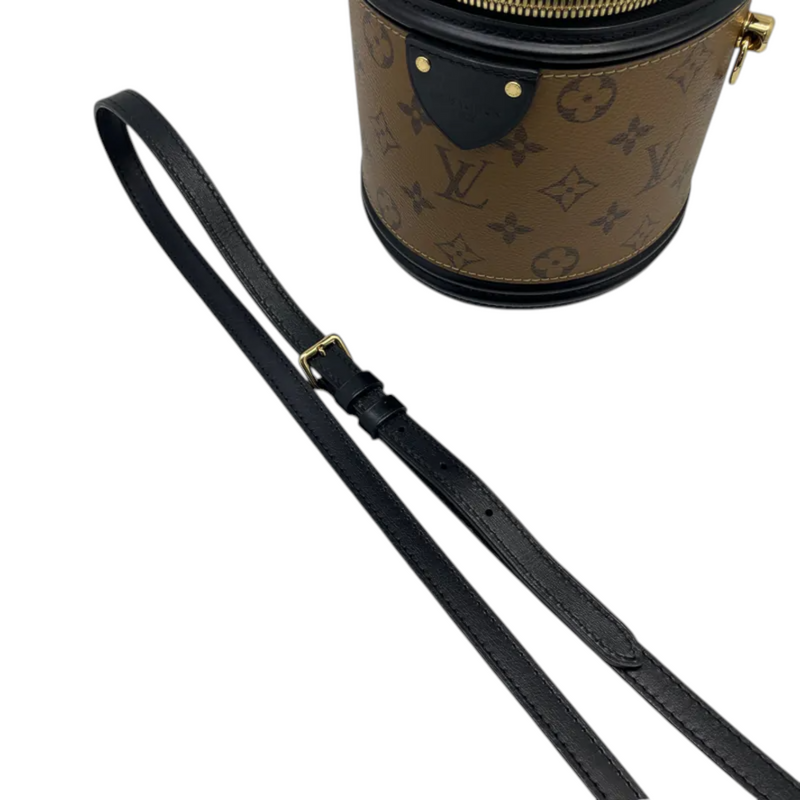 Cannes Vanity Reverse Monogram Brown GHW