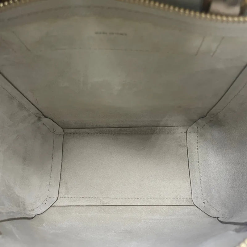 Nano Belt Grained Calfskin Beige GHW