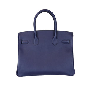 Birkin 30 Epsom Blue Nuit GHW