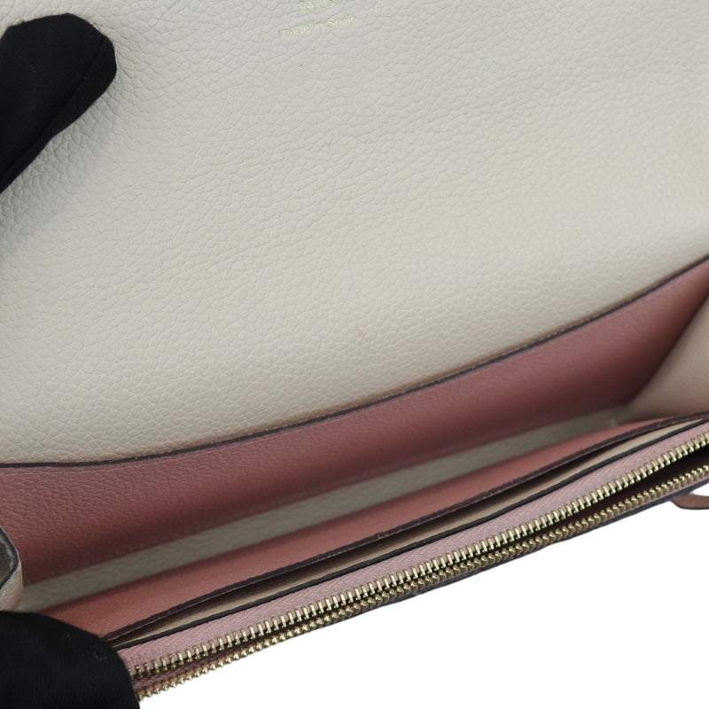 Sarah Wallet Monogram Empreinte Leather Pink GHW