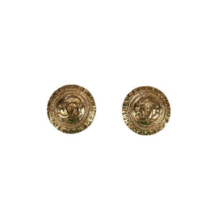 Vintage Earrings Button Clip