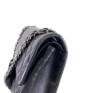 Classic Flap Medium Lambskin Black SHW