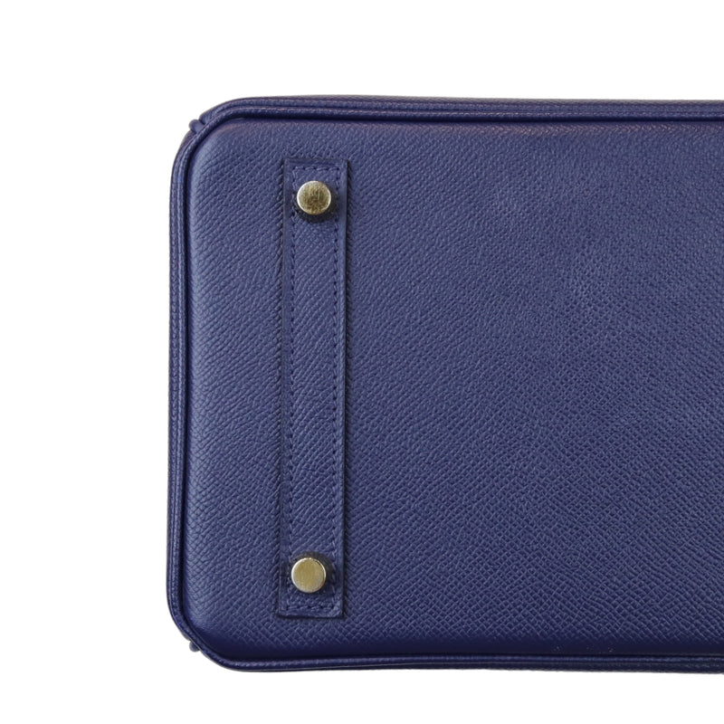 Birkin 30 Epsom Blue Nuit GHW