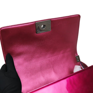 Old Medium Boy Patent Pink SHW