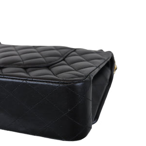 Classic Flap Medium M/L Lambskin Black GHW