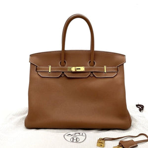 Birkin 35 Togo Leather Gold GHW