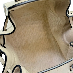 Hammock Mini Shoulder Grained Calfskin Sand SHW