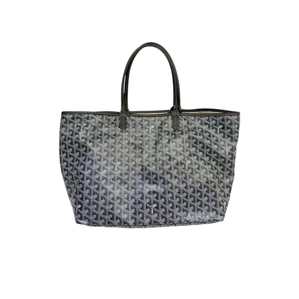 Saint Louis PM Goyardine Canvas Grey SHW