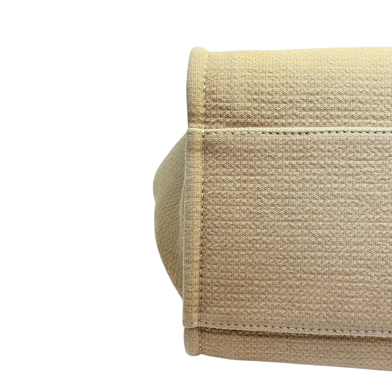 Deauville Tote Medium Mixed Fibers Beige LGHW