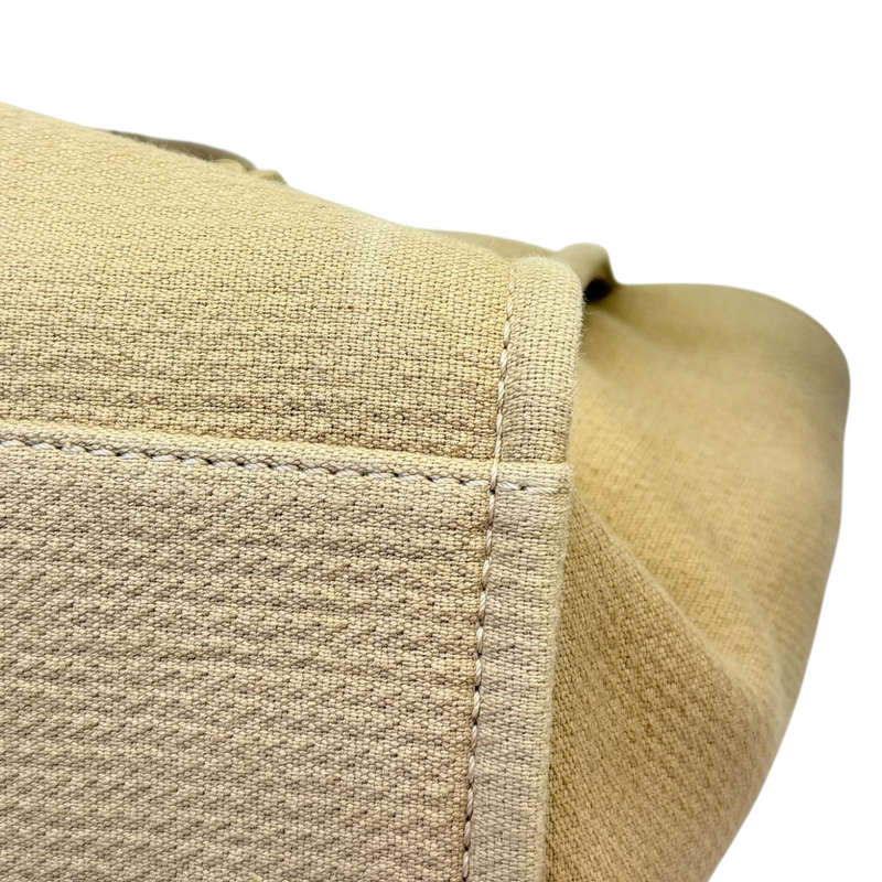 Deauville Tote Medium Mixed Fibers Beige LGHW