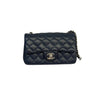 Vintage top Handle Vintage Navy Blue GHW