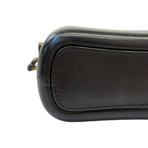 Gabrielle Hobo Small Aged Calfskin Quilted Black MHW