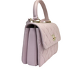 Trendy CC Flap Top Handle Lambskin Light Purple LGHW