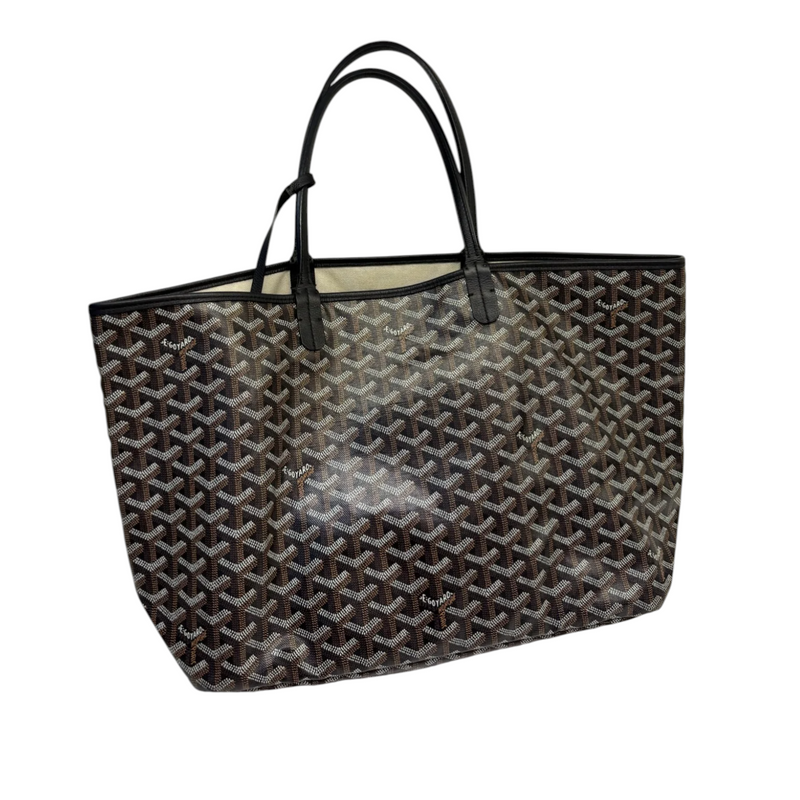 Saint Louis PM Goyardine Canvas Black