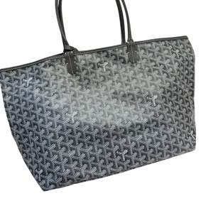 Saint Louis PM Goyardine Canvas Grey SHW