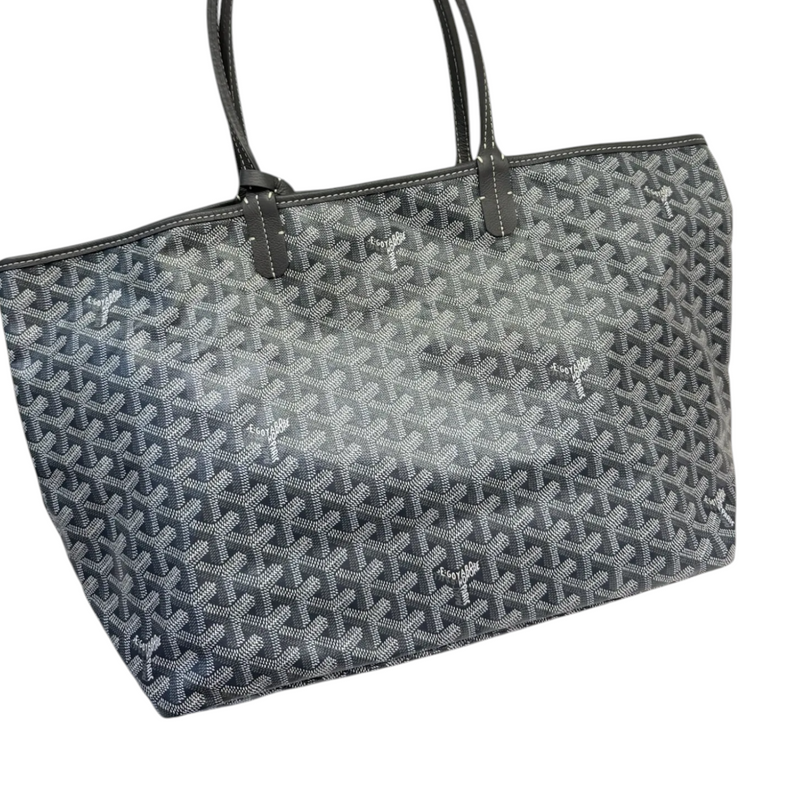 Saint Louis PM Goyardine Canvas Grey SHW