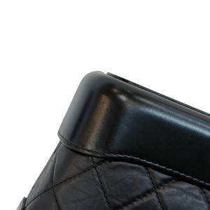 Gabrielle Hobo Small Aged Calfskin Quilted Black MHW