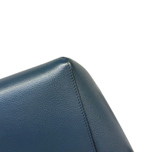 Nano Belt Bag Grained Calfskin Blue GHW
