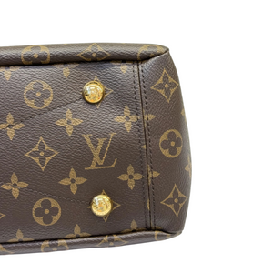 Pallas MM Monogram Canvas Brown GHW